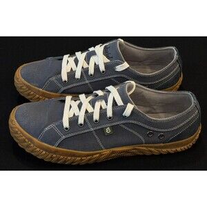 Hybrid Green Label Rebellion Canvas Low Top Sneakers Shoes Blue Size 13